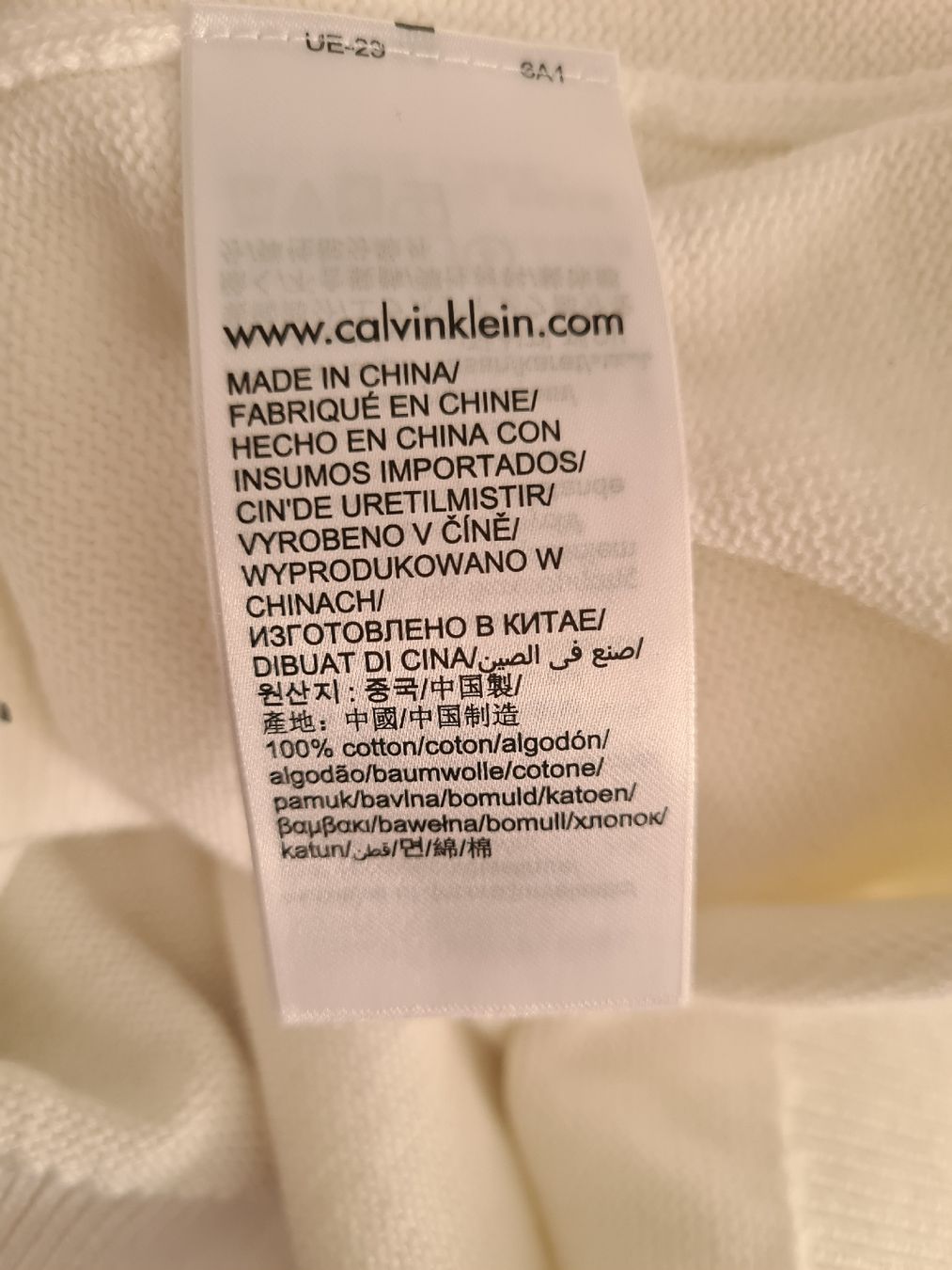 Calvin Klein Maglioni & Felpe: Calvin Klein Jeans Pullover Gr. XL, weisser Herrenpulli Neu – Nuovo e nell'imballaggio originale da Winterthur venduto da Jana1701 3