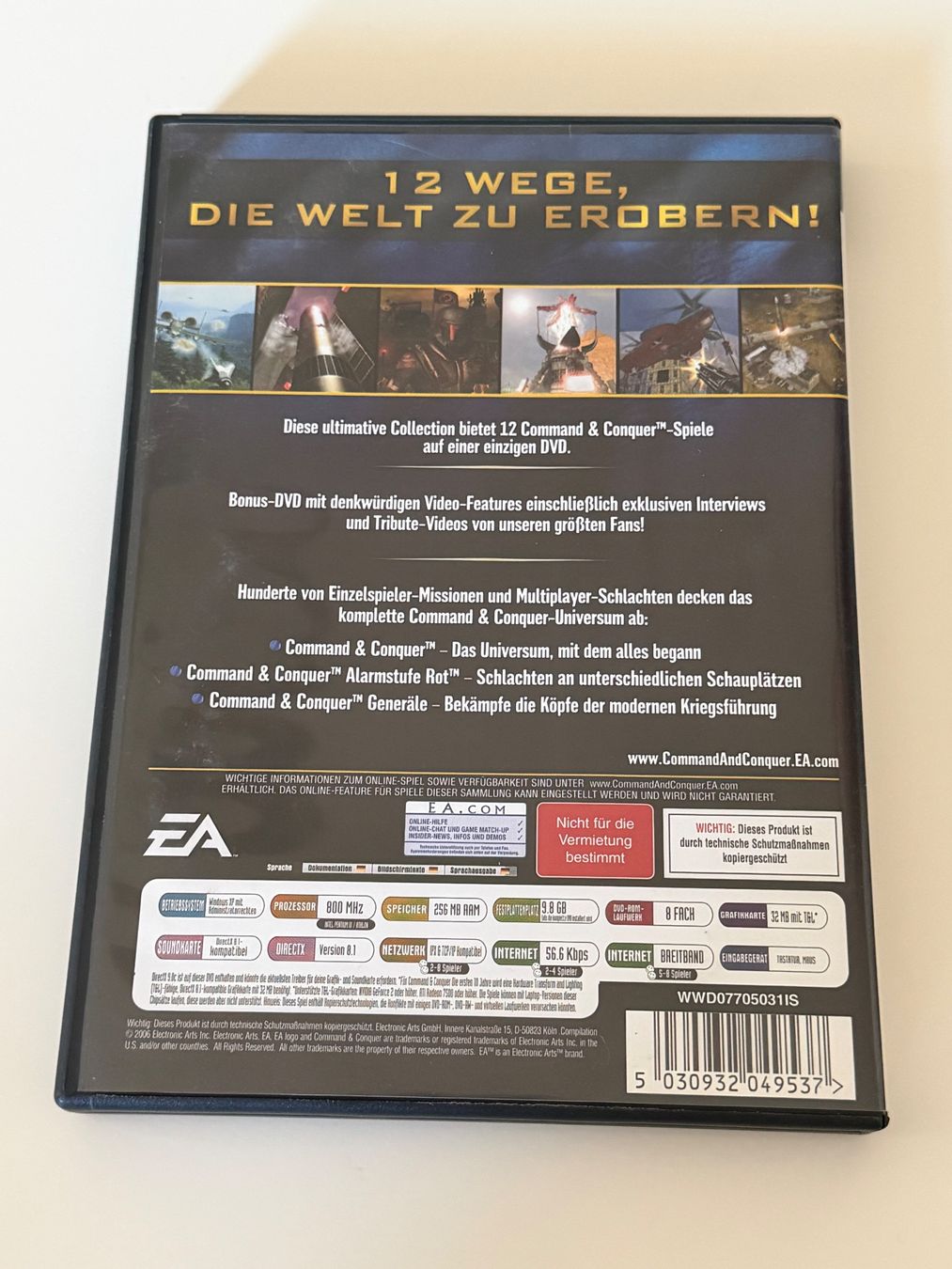 Giochi: Command & Conquer: Die Ersten 10 Jahre - PC DVD-Spiel – Usato da Altstätten SG venduto da sheamus 1