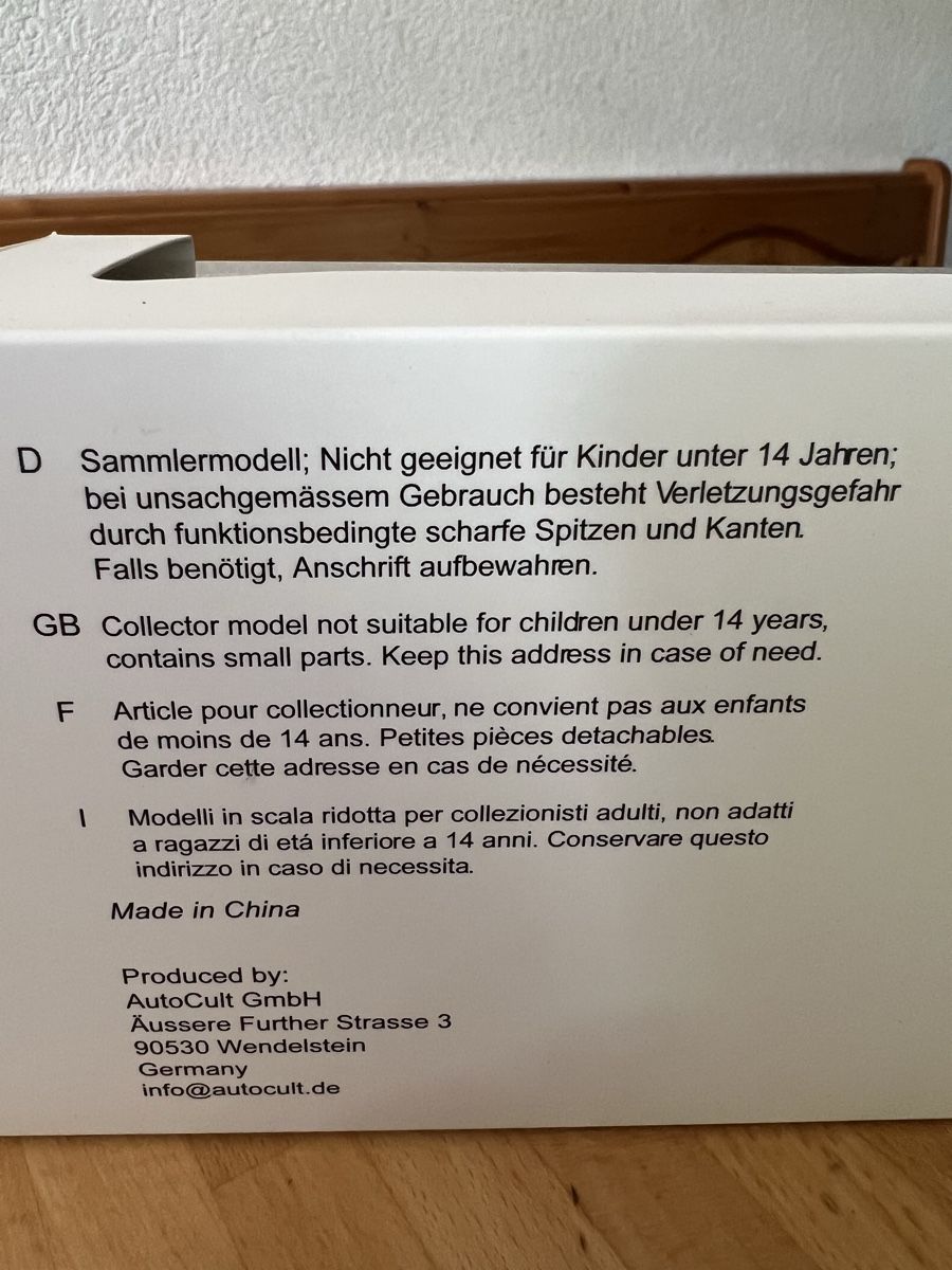 Kit di modellismo & Modellini statici: Bucher Kt10 Modell – Nuovo (secondo la descrizione) da Zollbrück venduto da Maxemus 5