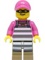LEGO |[Minifigure cty1385] Police - Crook Cream
