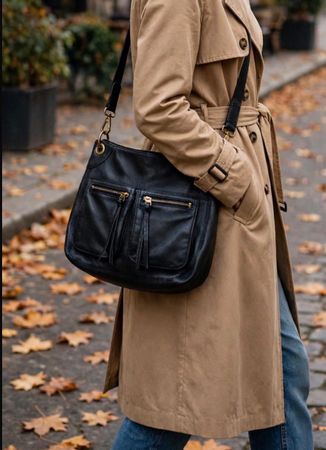 ❤️Marke Fossil - Schöne Damen Leder Umhängetasche