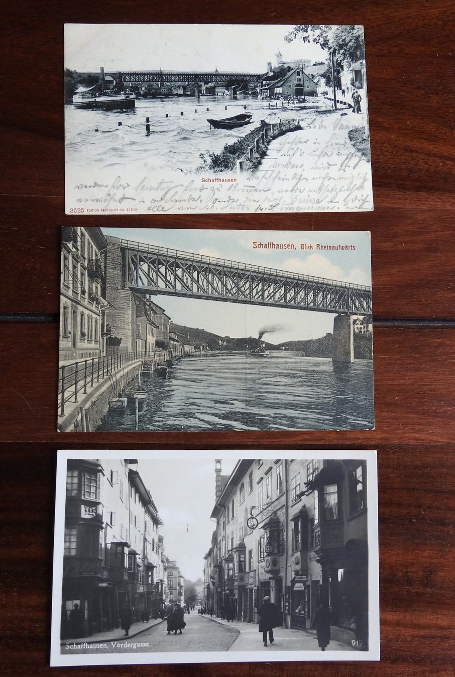 Cartoline postali: Schaffhausen, 3 schöne AK ! – Usato da Rain venduto da 999-800-K