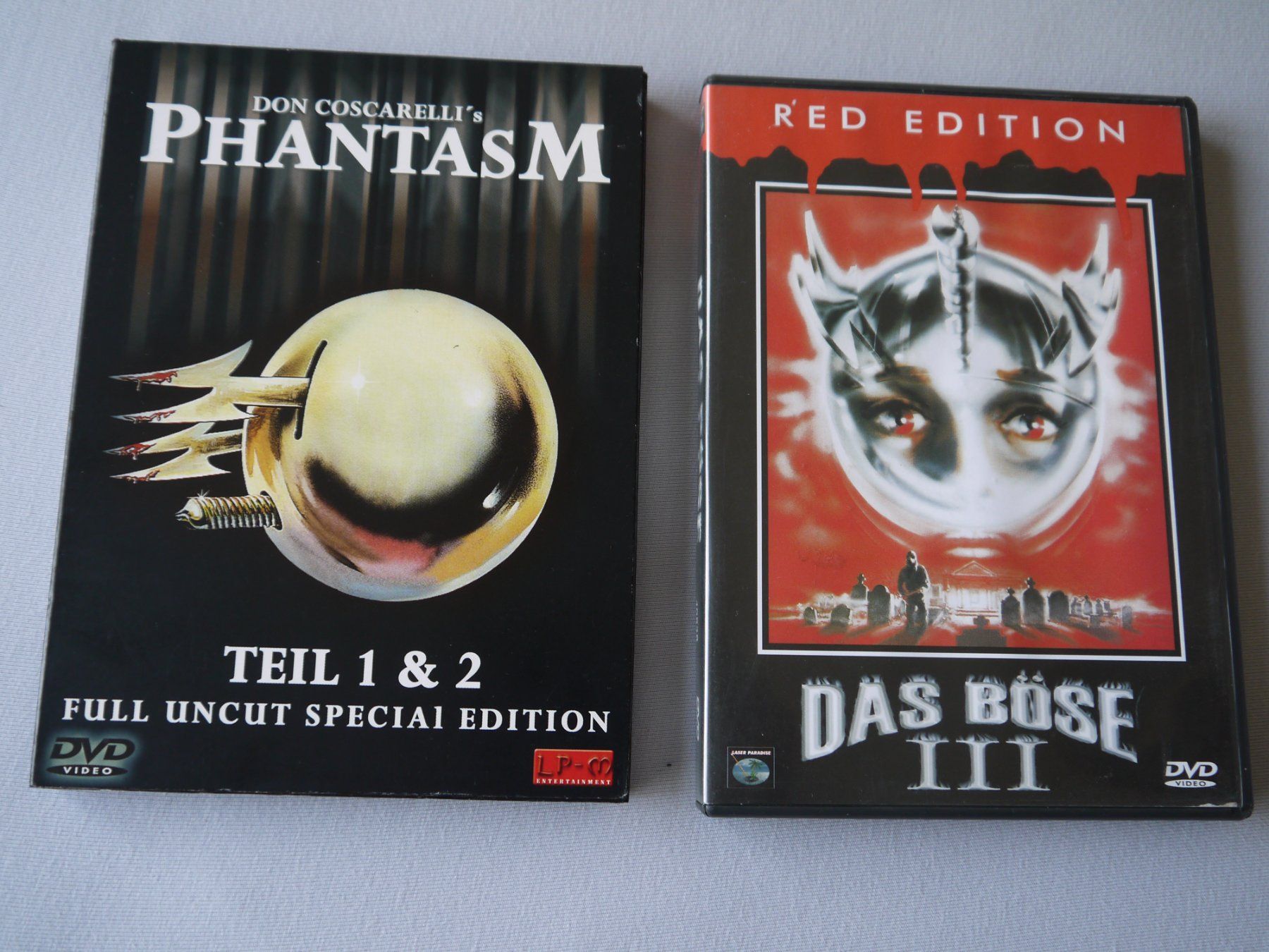 Tutti i DVDs: PHANTASAM 1- 3 -full uncut Special Edition – Usato da Hagendorn venduto da Blaf