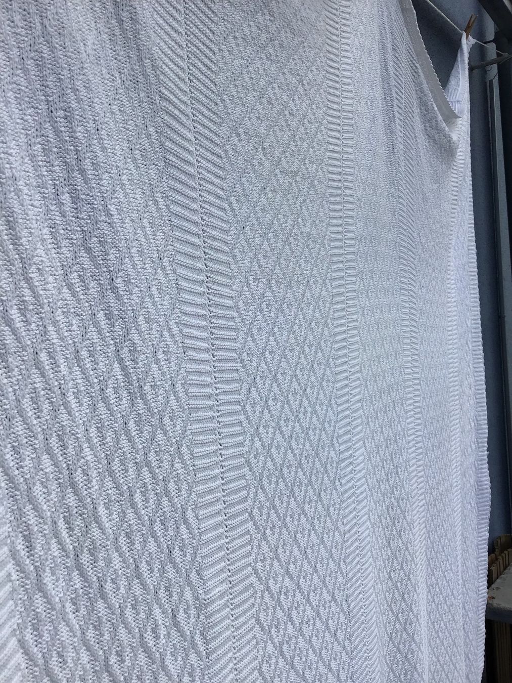 Coperte: Decke, Baumwolle, Handarbeit, gestrickt – Usato da Lenzburg venduto da dbr_hf8w 3