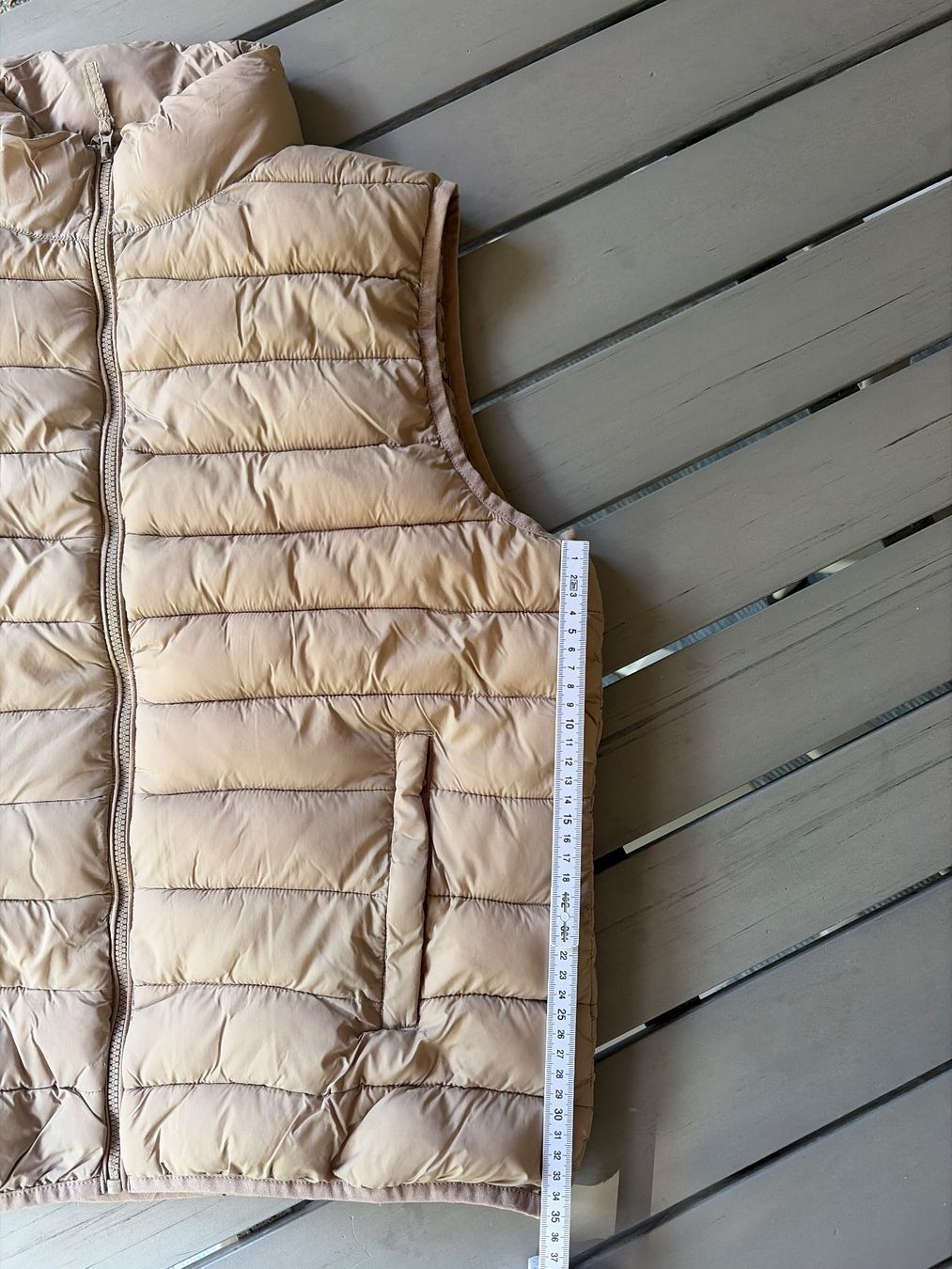 Gilet & Giacche senza maniche: Gilet beige L – Usato da Marin-Epagnier venduto da hibiscus26 4