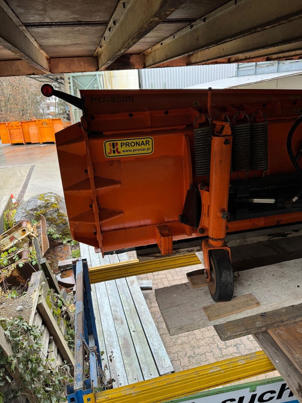 Sgombero neve: Schneepflug Schneeschild 3,3m – Usato da brütten venduto da ford6600 1