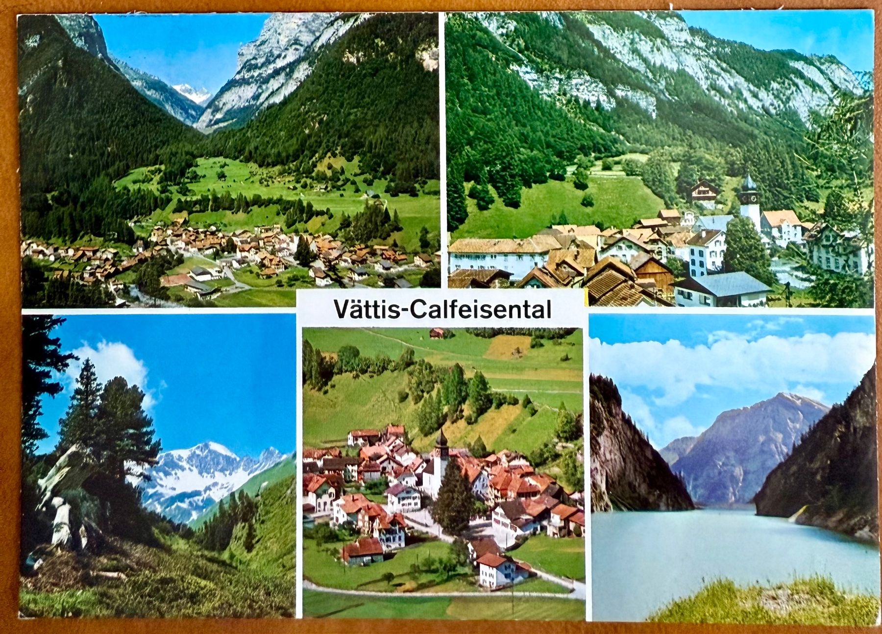Cartoline postali: Vättis - Calfeisental – Usato da Lutry venduto da Ediego