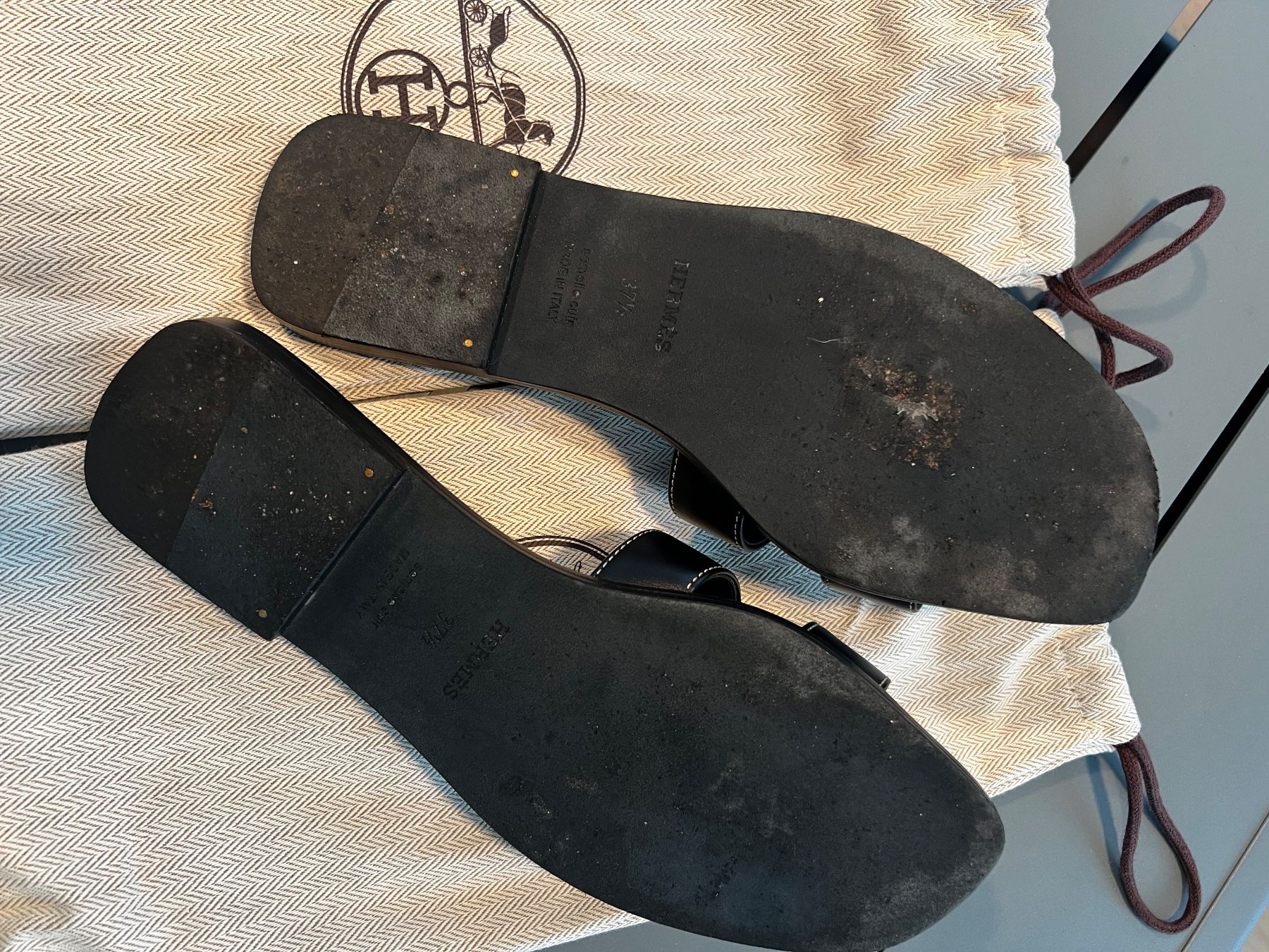 Hermès Chaussures femmes: Hermes Oran 37,5 – D'occasion à Schwyz par sdesiree 4