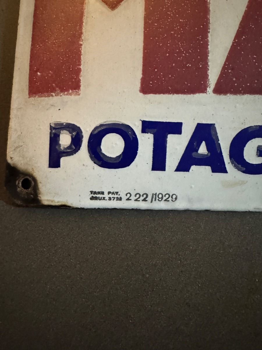 Schilder: Emailschild MAGGI – Gebraucht aus Niederwangen BE von MyVintageWatch 2
