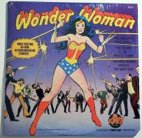 WONDER WOMAN SEXY AMAZON VINYL LP RECORD POWER RECORDS 1975