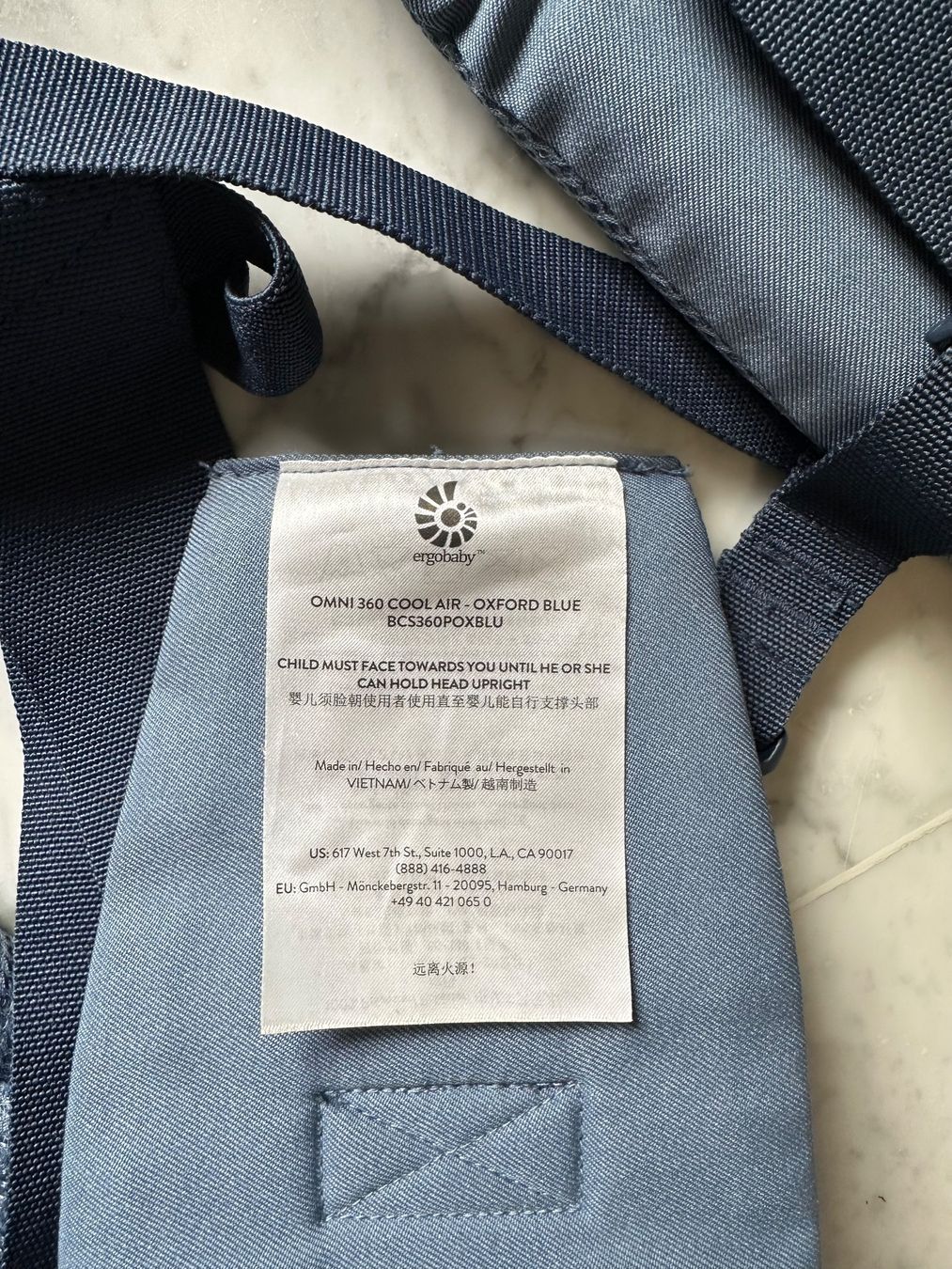 Ergo Baby Marsupi portabebè: ergobaby Omni 360 Cool Air – Nuovo (secondo la descrizione) da Winterthur venduto da Hubi818 2