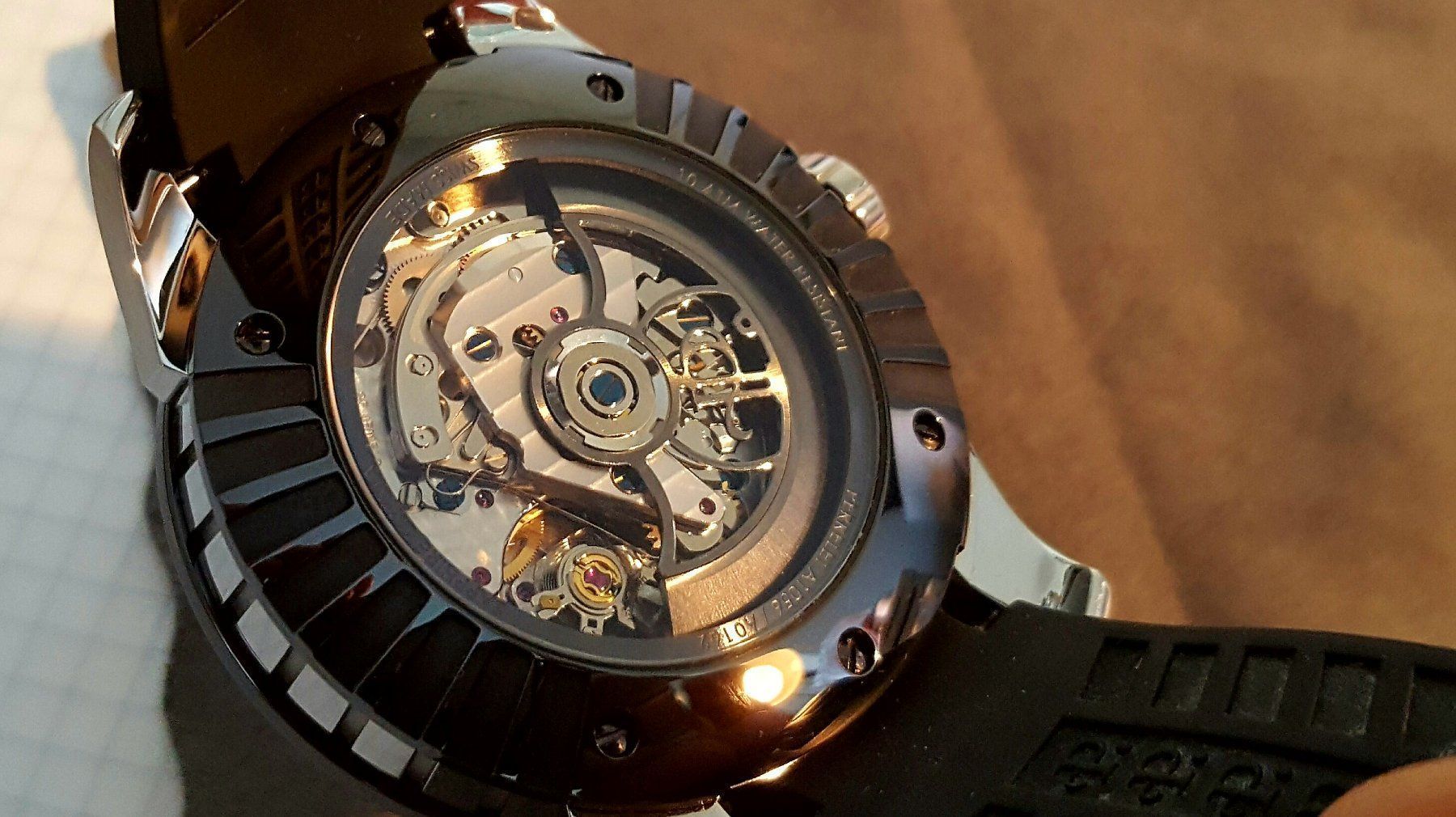Perrelet Orologi: Perrelet Skeleton Chronograph – Usato da Losone venduto da NSX 5