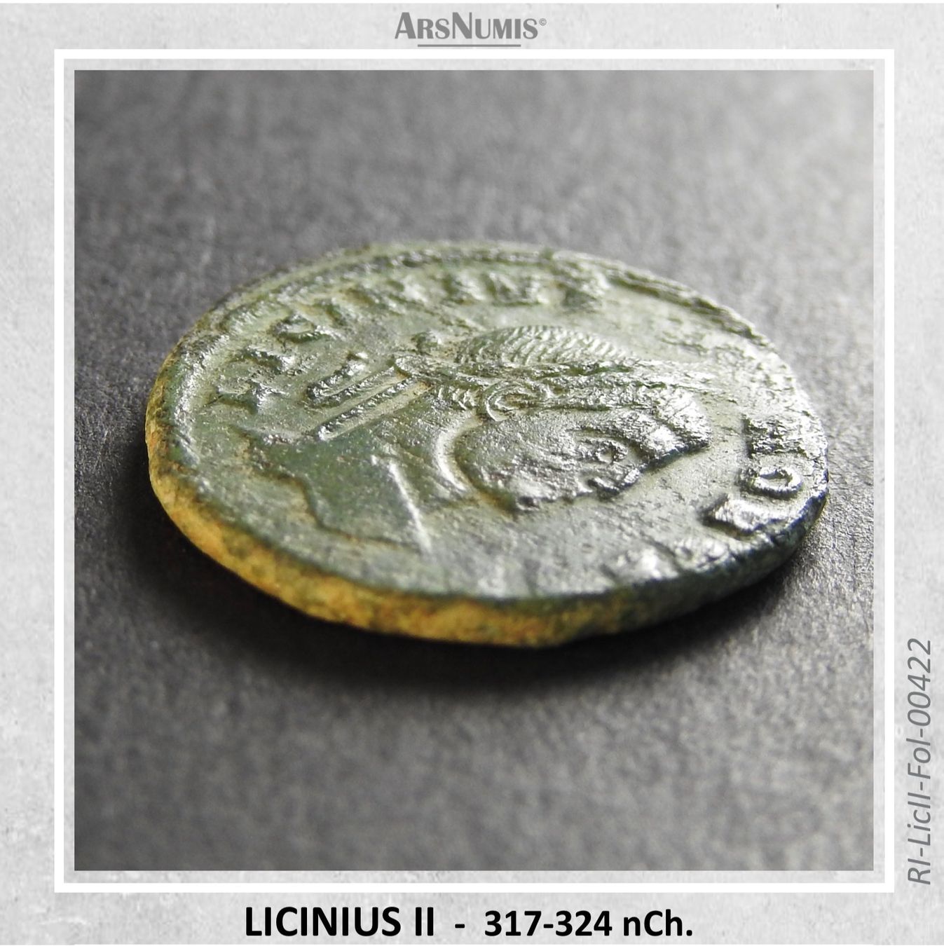Tutti le monete: Römische Münze - Licinius II. – Usato da Oberwil b. Zug venduto da ArsNumis 2