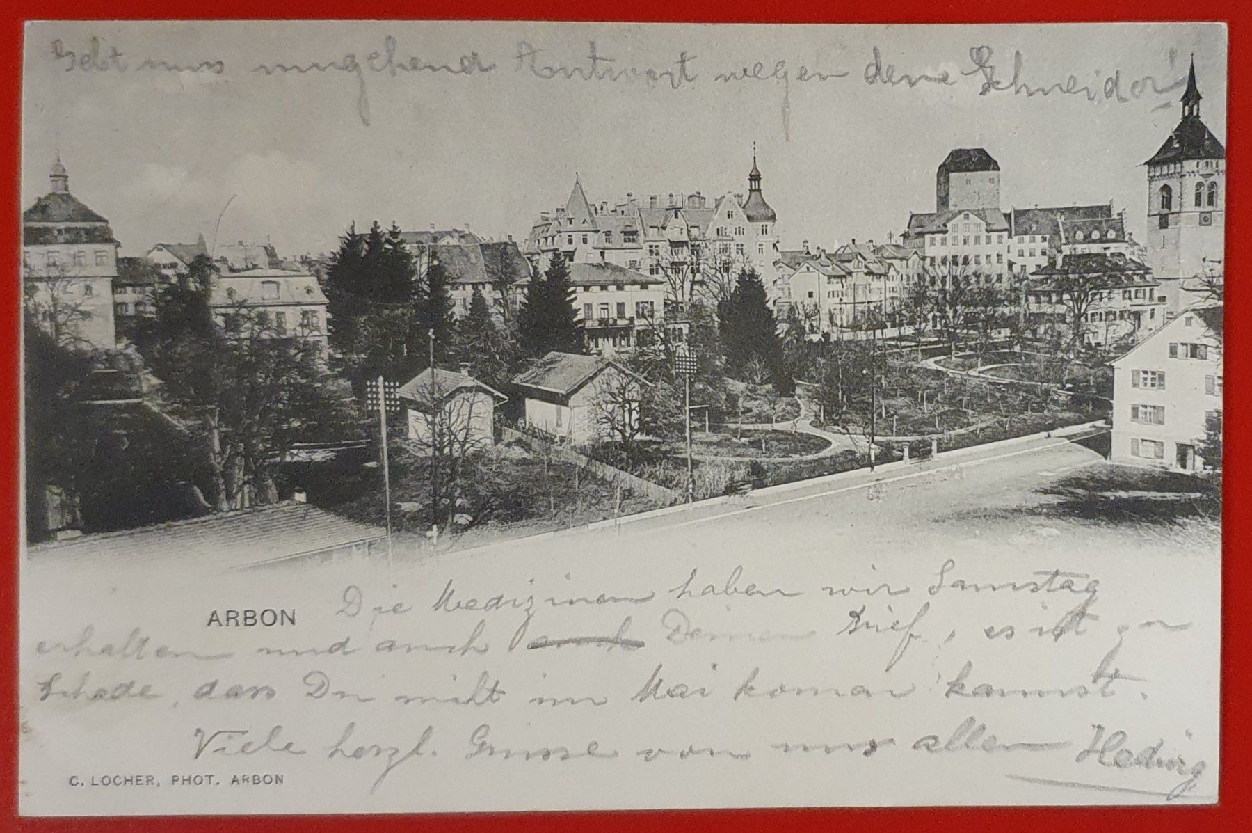 Ansichtskarten: Arbon 1907 – Gebraucht aus Kreuzlingen von Rschweiz1