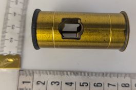 antikes französisches Botanik-Präpariermikroskop aus Messing
