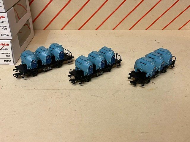 Märklin Modelleisenbahnen: Güterzug Märklin Spur H0 – Neu (gemäss Beschreibung) aus Rudolfstetten von Rrst1968 1