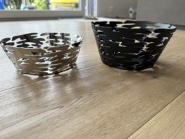 Alessi Obstschalen, Modell Blow up, Stahl, neuwertig