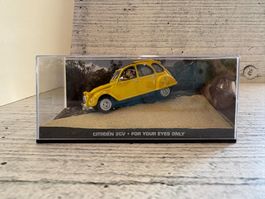 James Bond Citroen 2CV Ente "For your eyes only" 1:43 selten