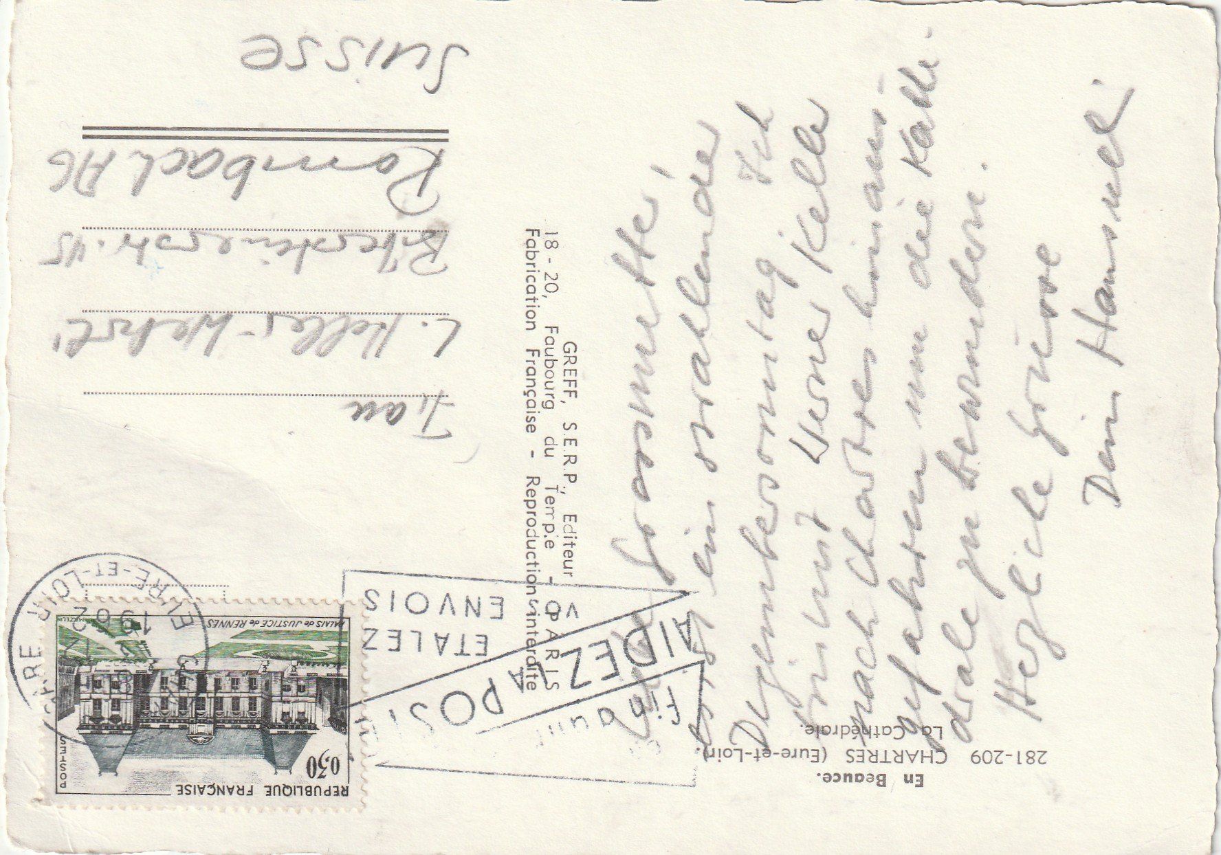 Cartoline postali: EN Beduci Cathedrale – Usato da Lumbrein venduto da made02 1