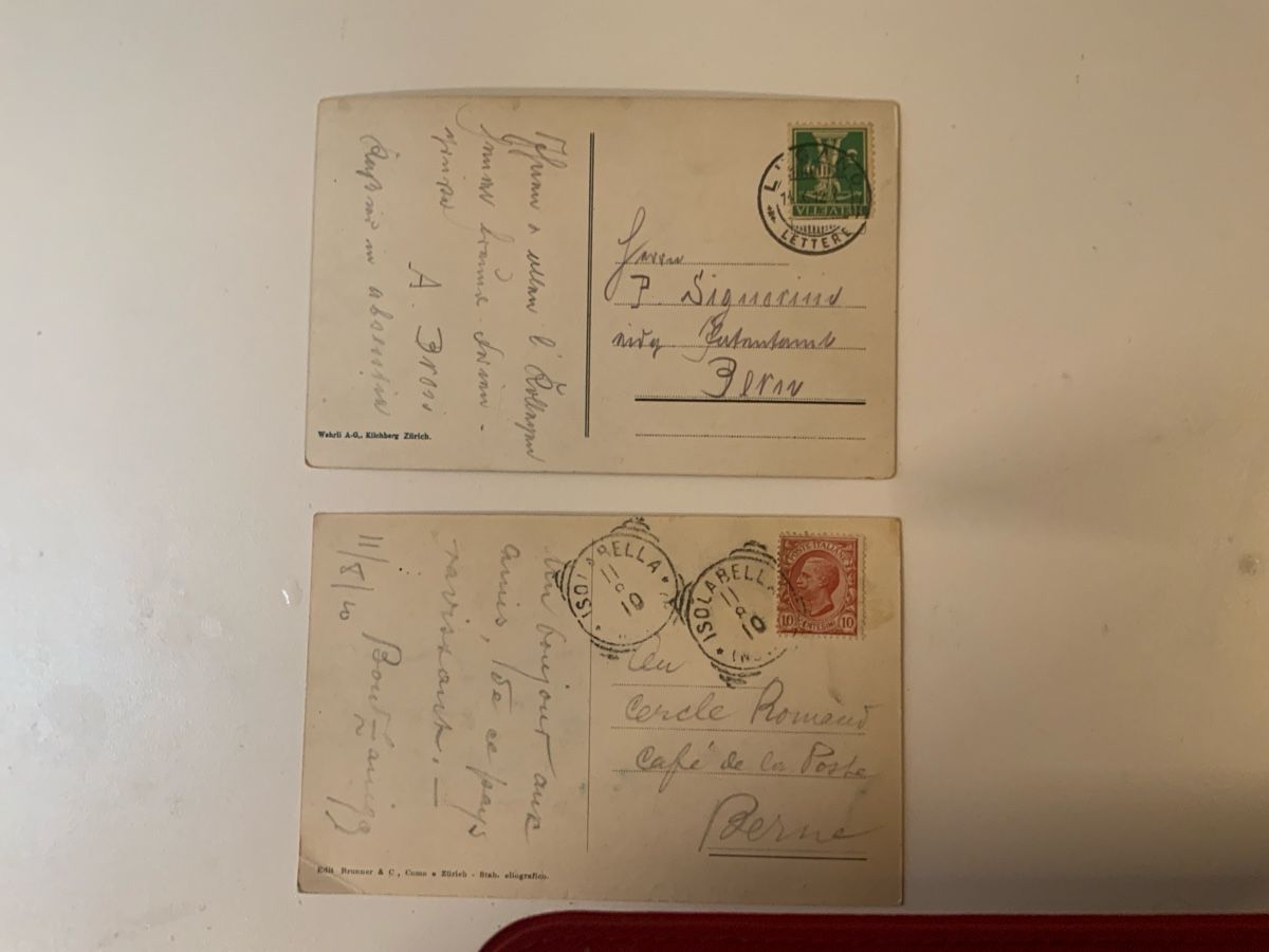 Ansichtskarten: Postkarten Tessin – Gebraucht aus Heimisbach von Cathsith 1