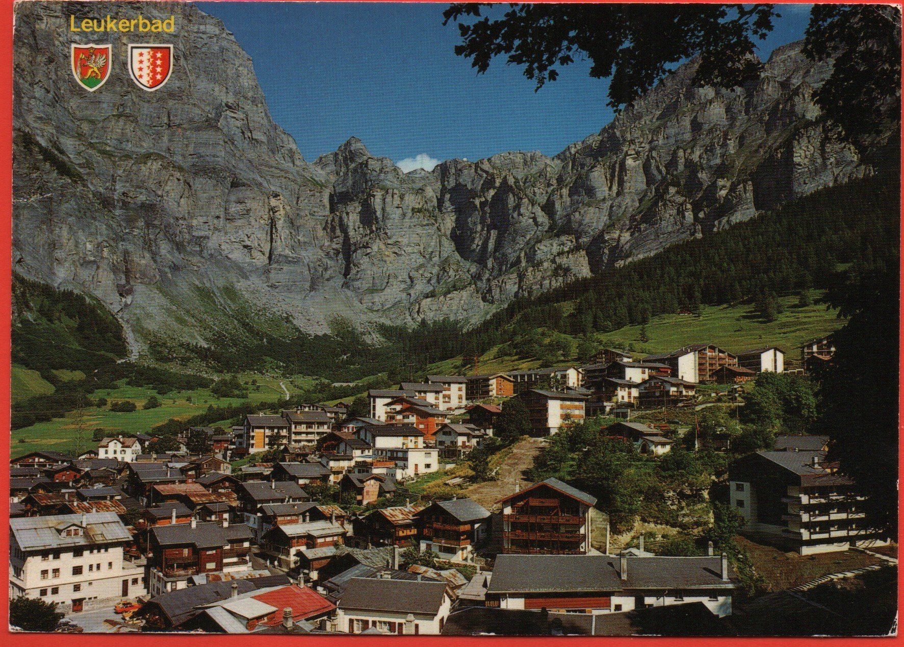 Cartoline postali: LEUKERBAD – Usato da Jona venduto da philajona