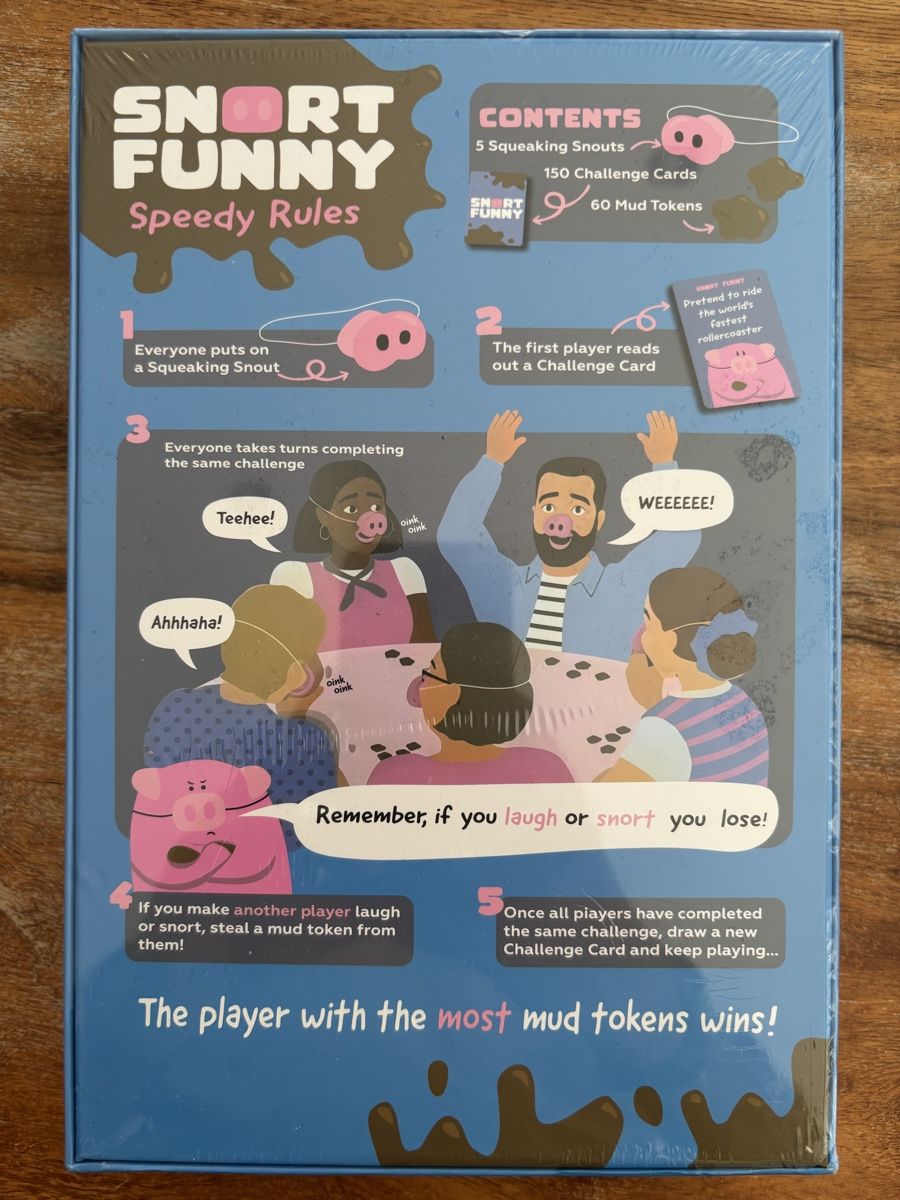 Giochi: Partyspiel Snort Funny (Englisch) – Nuovo e nell'imballaggio originale da Gümmenen venduto da Duke1976 1