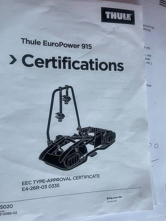 Portapacchi: Thule E-bike Trägers - Jeep Wrangler – Usato da Cadro venduto da pru_sw2v 1