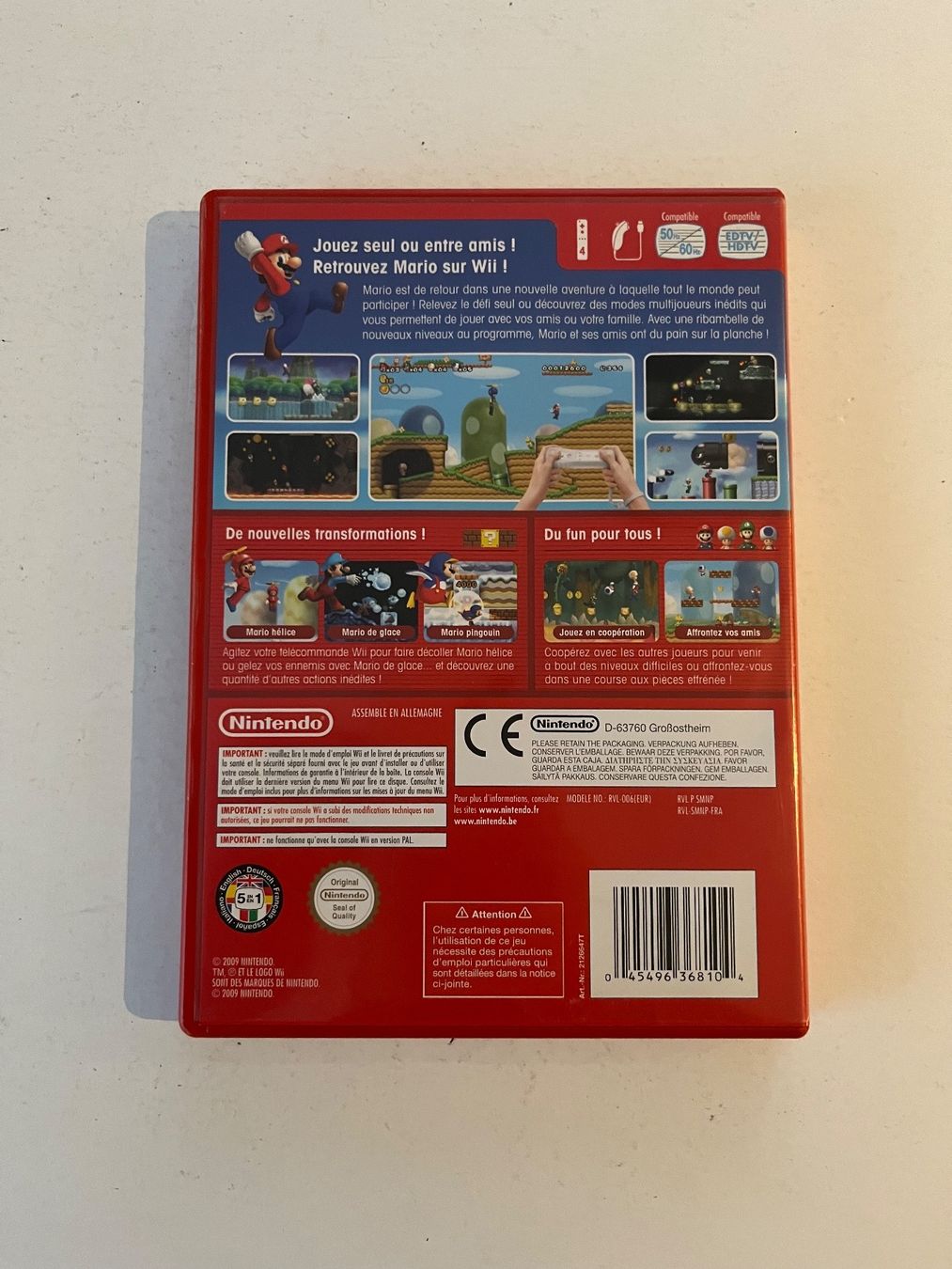 Jeux: New Super Mario Bros Wii – D'occasion à Meyrin par  1