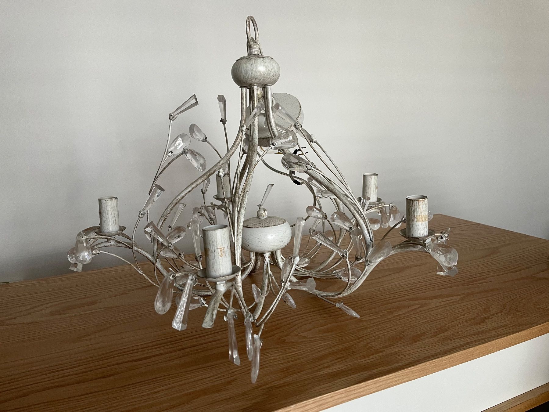 Lampade: Wunderschöner Shabby-Chic-Kronleuchter – Usato da Zürich venduto da any_cyh9 1