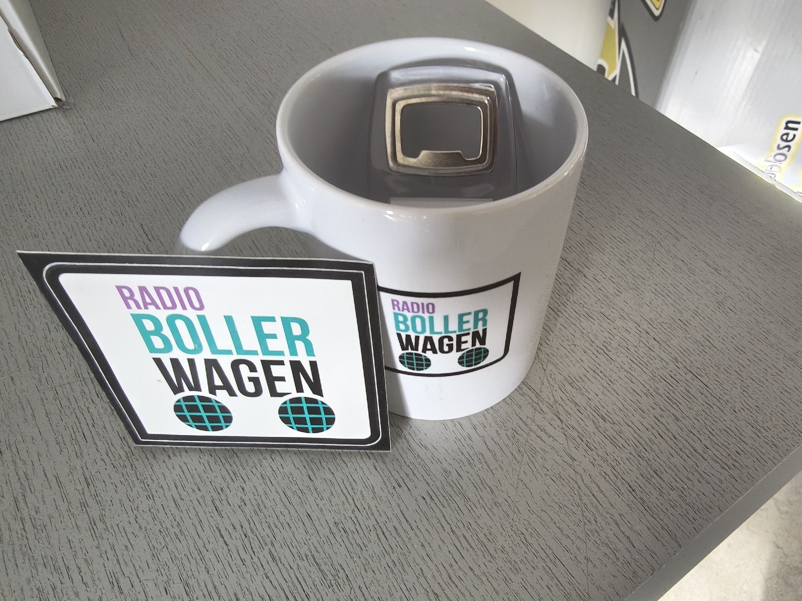 Set di piatti: Werbematerial Radio Bollerwagen  – Nuovo (secondo la descrizione) da Zürich venduto da YourChoice67