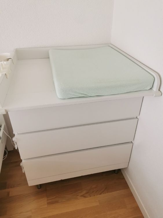 Verwunderlich Wickelaufsatz Malm Kommode Ebenbild