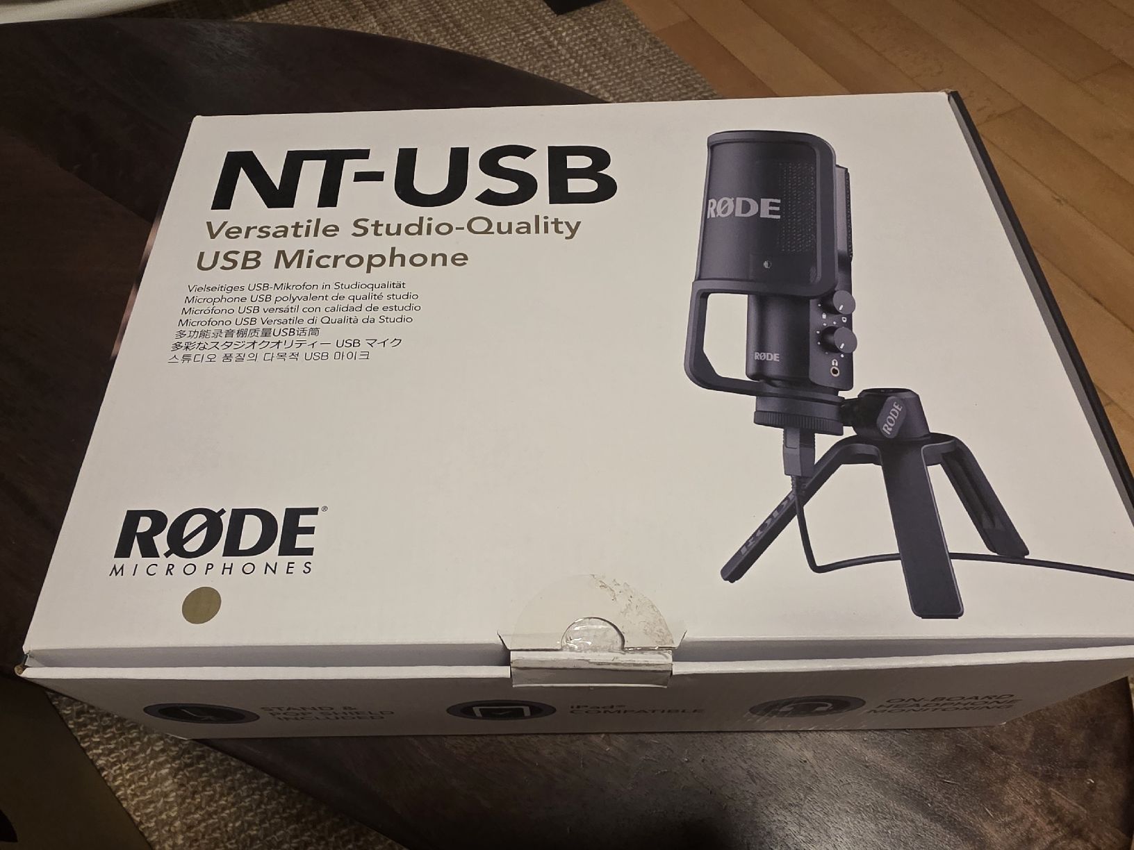 Røde Mikrofone: Rode NT-USB Microphone – Neu (gemäss Beschreibung) aus Wald ZH von Okinn
