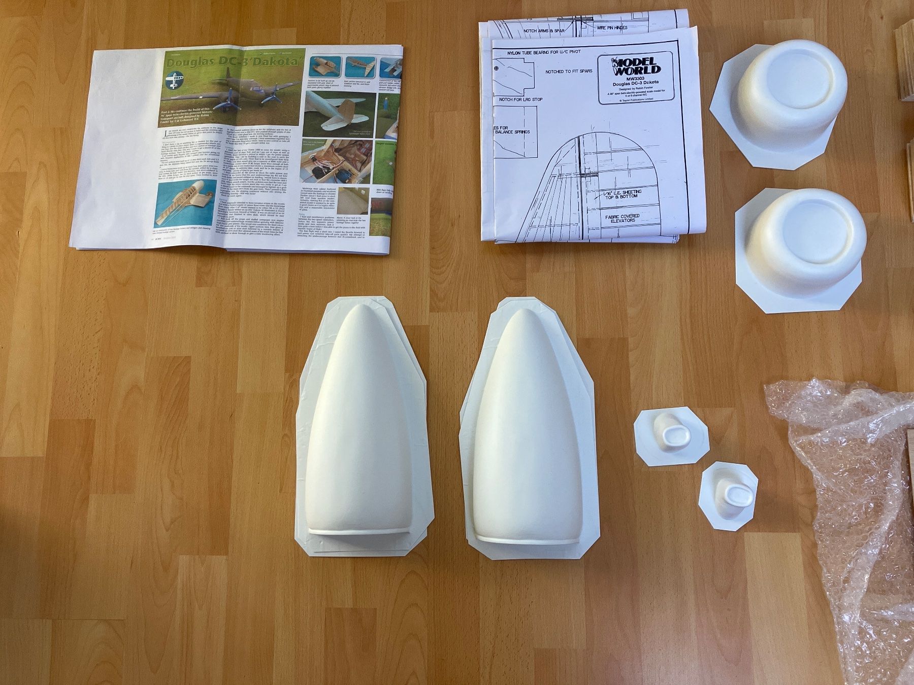 RC Modellbau: DC 3 short kit – Neu und originalverpackt aus Mühledorf SO von Huetzer 1