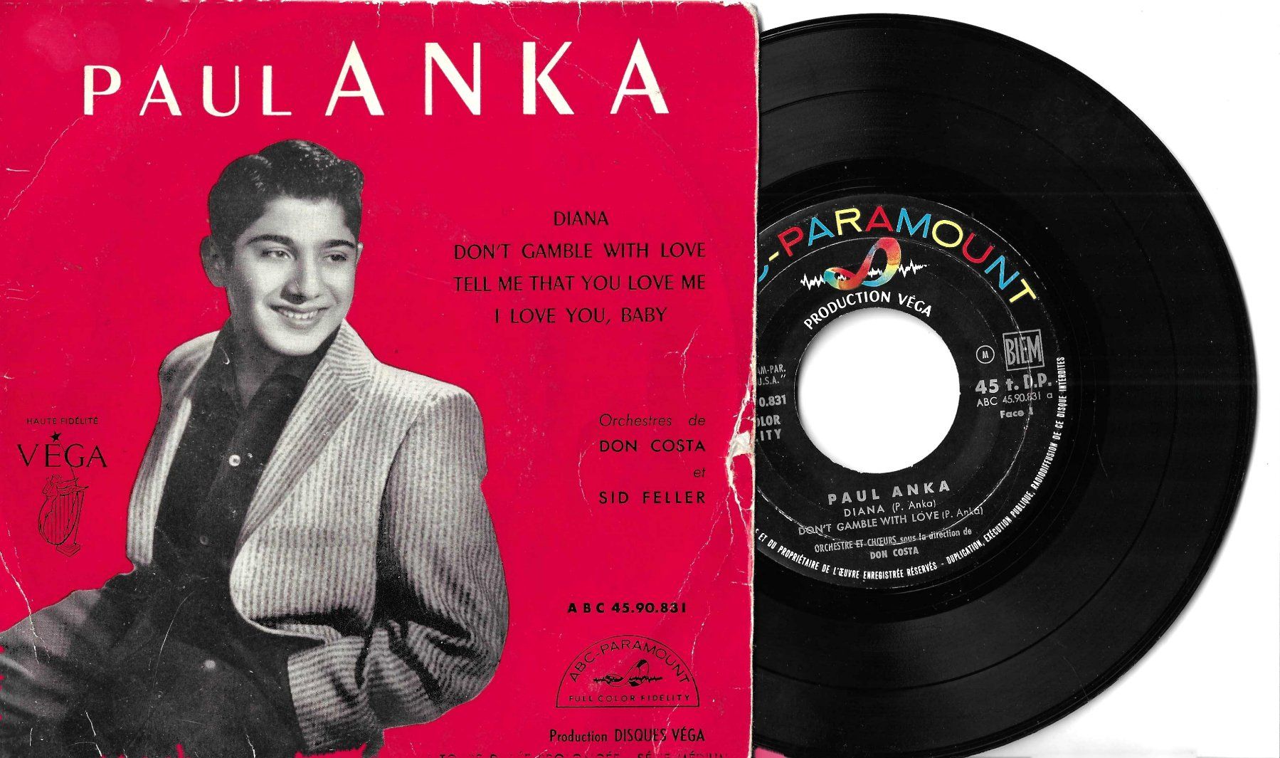 Schallplatten: Paul Anka EP - Diana – Gebraucht aus Savagnier von Ne2065