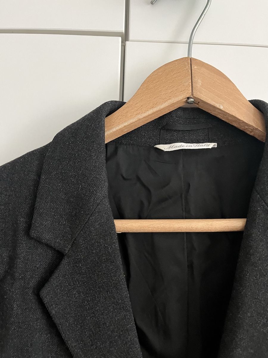 Max Mara Cappotti: Light Dark grey wool-blend coat – Usato da Zürich venduto da ali_celi 1