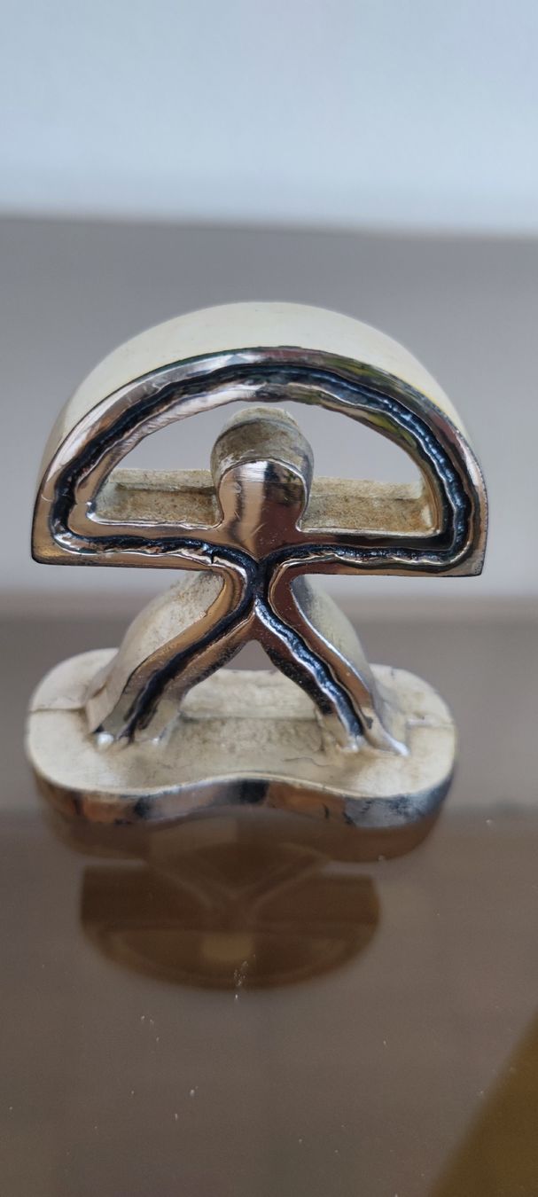 Statuette: Indalo Figur Briefbeschwerer Glücksbringer – Usato da Stäfa venduto da Rampensau 2