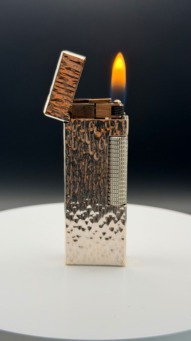 Dunhill Feuerzeuge: Briquet Dunhill Rollagas Bark – Gebraucht aus Onex von Blessup