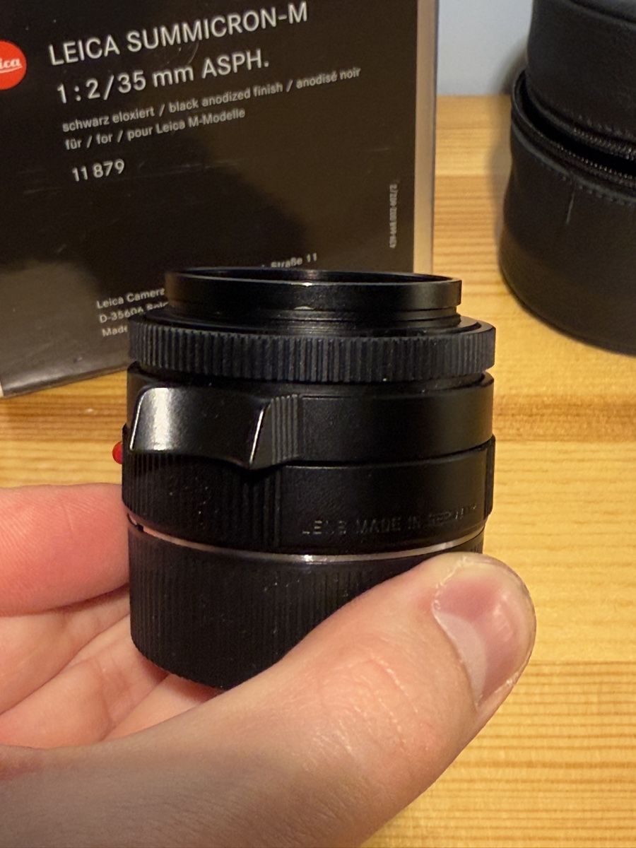 Leica Obiettivi: Leica Summicron M 35 V5 ASPH. – Usato da Basel venduto da wik_77hx 7