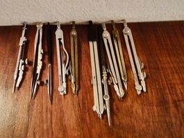 Lot Zirkel Set Konvolut verschiedene Modelle gut erhalten