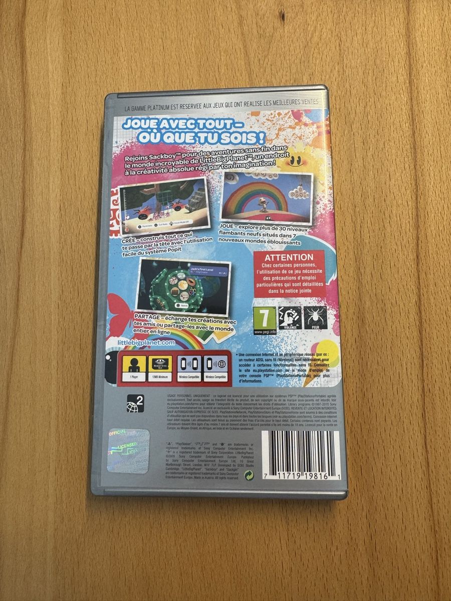 Spiele: LittleBigPlanet - PSP – Gebraucht aus Wil SG von eid_m7ks 2
