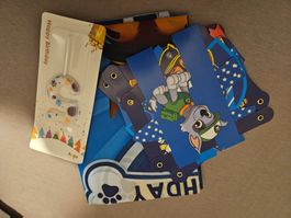 Paw Patrol Party Deko Set, Geburtstagskerze Zahl 5🎂🥳