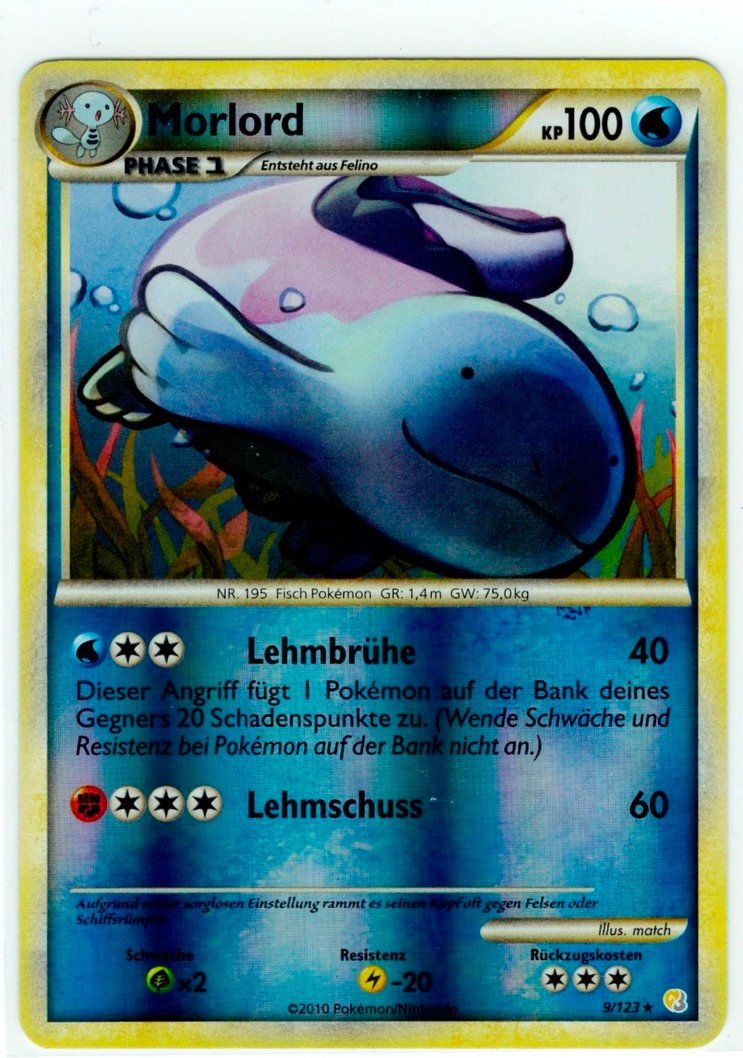 Pokémon Carte collezionabili: Morlord Reverse Holo 9 – Usato da Zürich venduto da PACE79