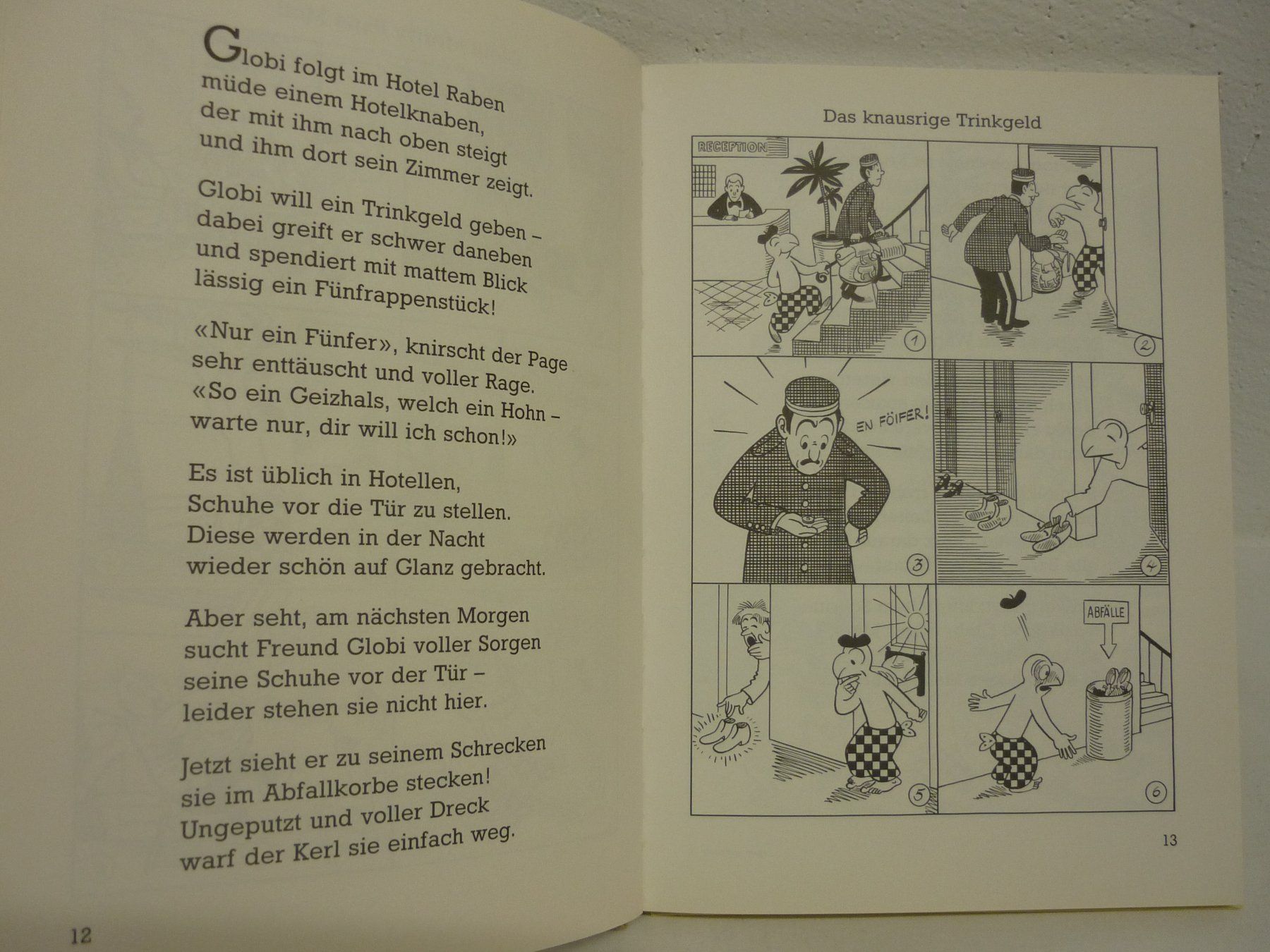 Bücher: Globis abenteuerliche Schweizer Reise - 1992, unbemalt! – Gebraucht aus Maienfeld von John13 2