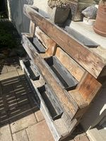 Holzpalette zum Bepflanzen 