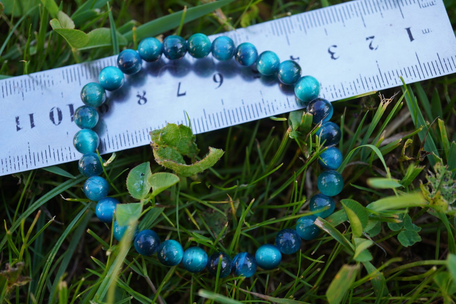 Minerali & Pietre curative: Tigerauge Blau    Armband mit Gummizug – Nuovo e nell'imballaggio originale da Eschenbach SG venduto da topstone 4