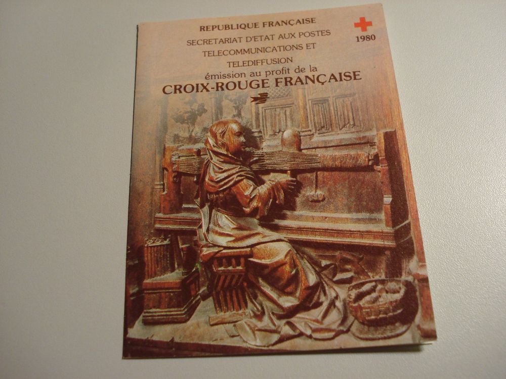 Briefmarken Frankreich Rotes Kreuz 1980 – Komplett, Gezähnt 12½:13, Postfrisch MNH