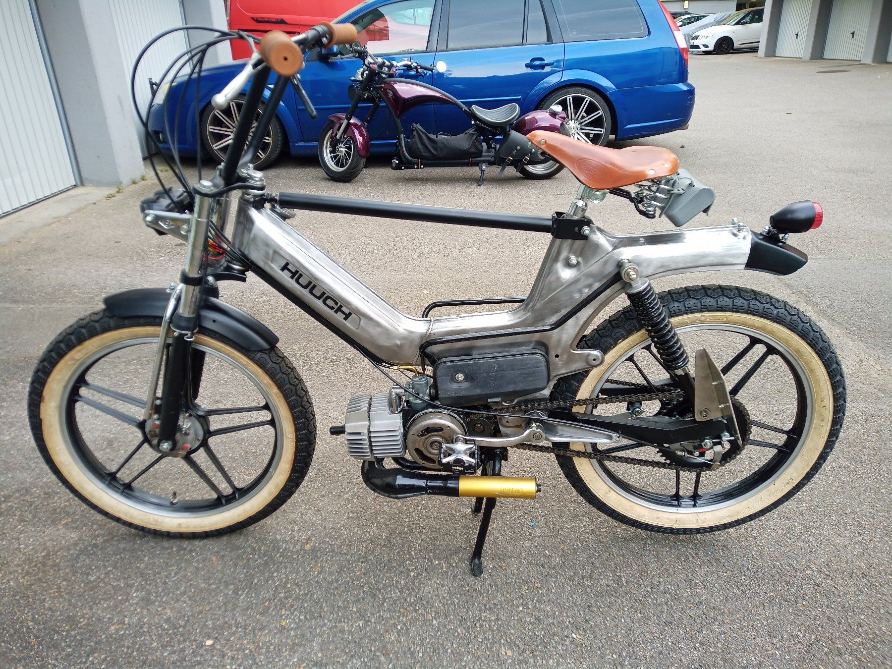 Puch Ciclomotori: Puch Maxi S im Bobber-Style – Usato da Studen BE venduto da kissyves05