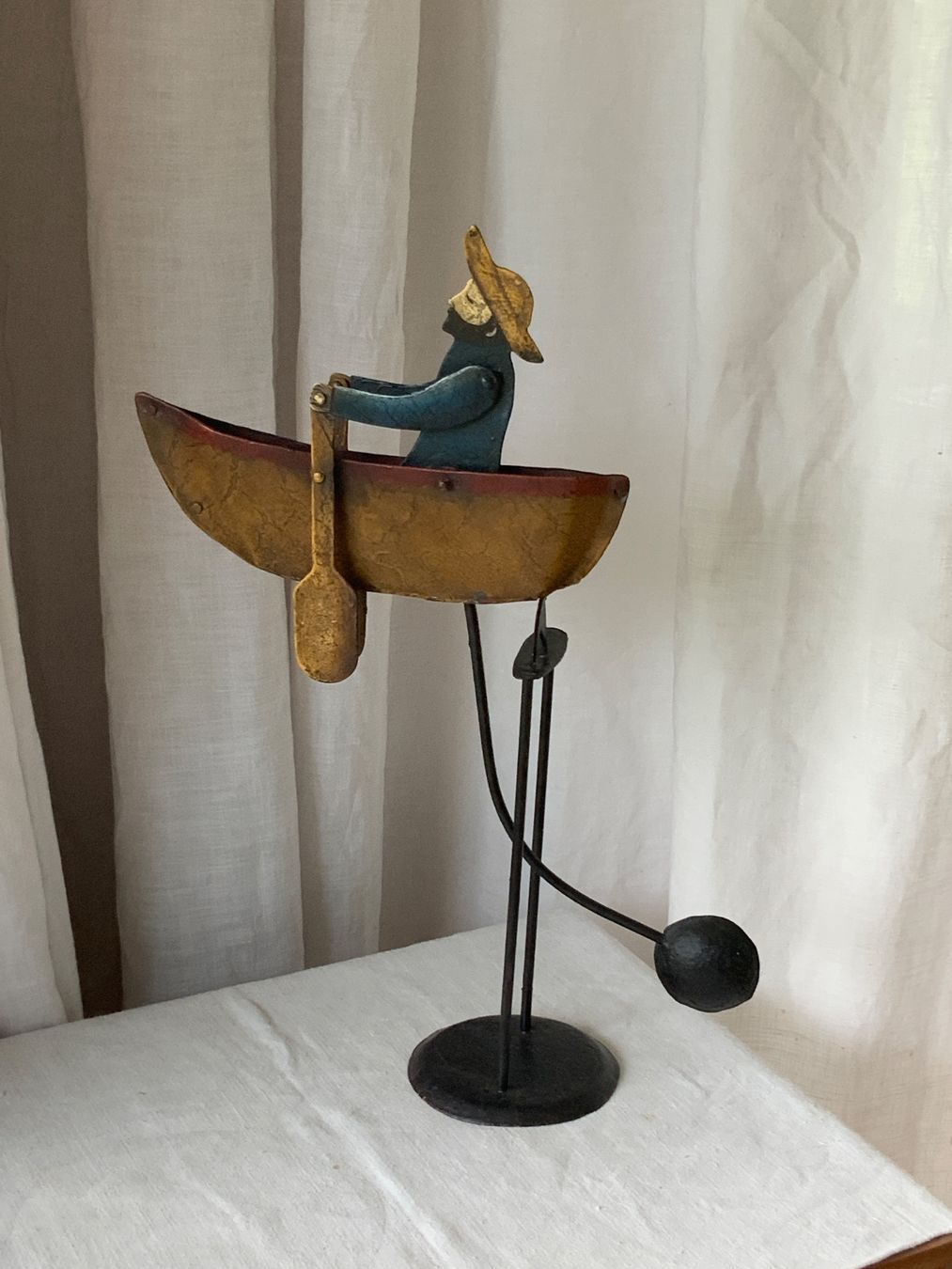 Statuette: Vitage Pendel-Balance-Figur – Usato da Stans venduto da eb53 1