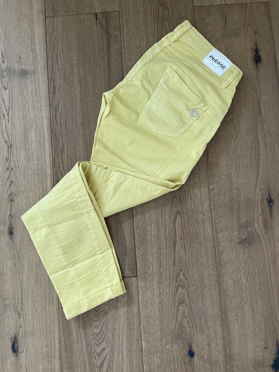 Please Jeans Jeans: Please Jeans in gelb, Small – Usato da Sissach venduto da Gaemma