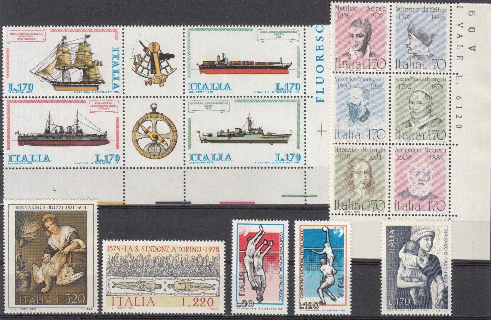 Tous les timbres: Italien 1978 postfrisch – D'occasion à Bürglen TG par StampGraf 2